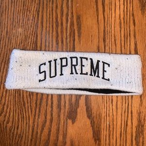 Supreme New Era Sequin Arc Logo Headband